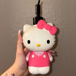 Hello Kitty Pink and White Soap Dispenser